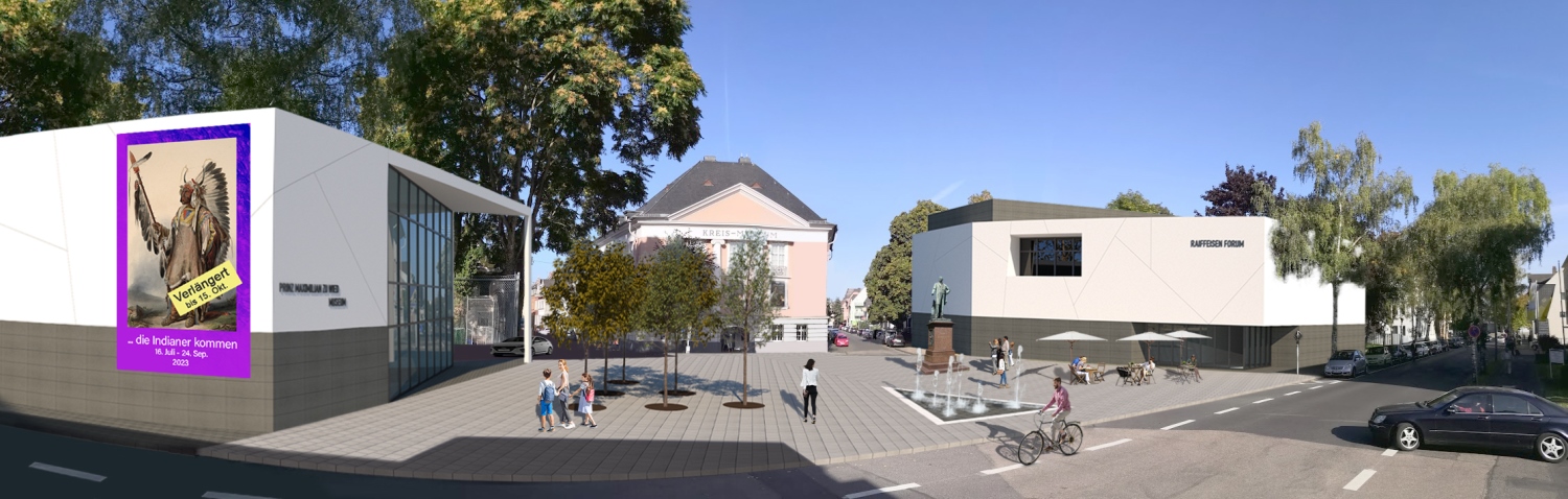 Foto: Visualisierung: So könnte der „Museumsplatz 3.0“ nach einer Visualisierung von Architekt Ralph Schulte aussehen. 