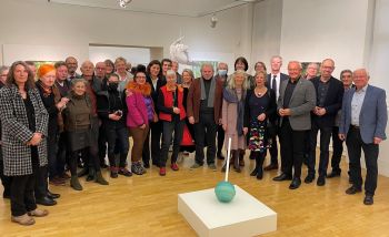 Foto: Bei der Jahreskunstausstellung im Neuwieder Roentgen-Museum zeigen 40 Künstlerinnen und Künstler ihre ausgesuchten Werke. 