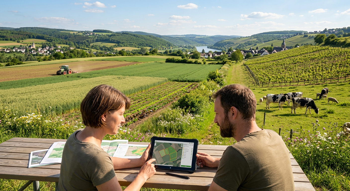Landwirtinnen und Landwirte sowie Winzerinnen und Winzer können bis zum 15. Mai 2026 Anträge zur Agrarförderung 2026 stellen.