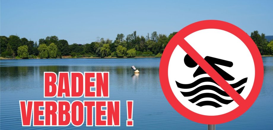 Für die Seen des Engerser Feldes gilt ein absolutes Badeverbot. Darauf weist die Kreisverwaltung Neuwied ausdrücklich hin. Foto / Fotomontage: Julia Hinz / Kreisverwaltung Neuwied Für die Seen des Engerser Feldes gilt ein absolutes Badeverbot. Darauf weist die Kreisverwaltung Neuwied ausdrücklich hin. Foto / Fotomontage: Julia Hinz / Kreisverwaltung Neuwied