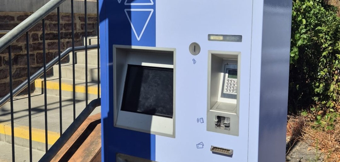 Fahrkartenautomat Station Kanzem