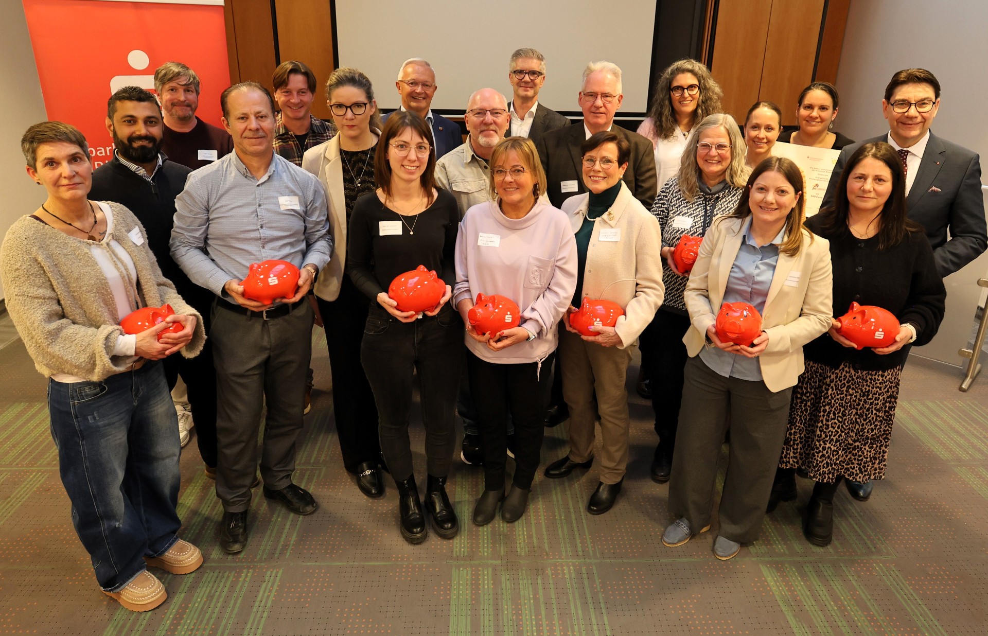 Fördergeldübergabe Kultur- und Sozialstiftung