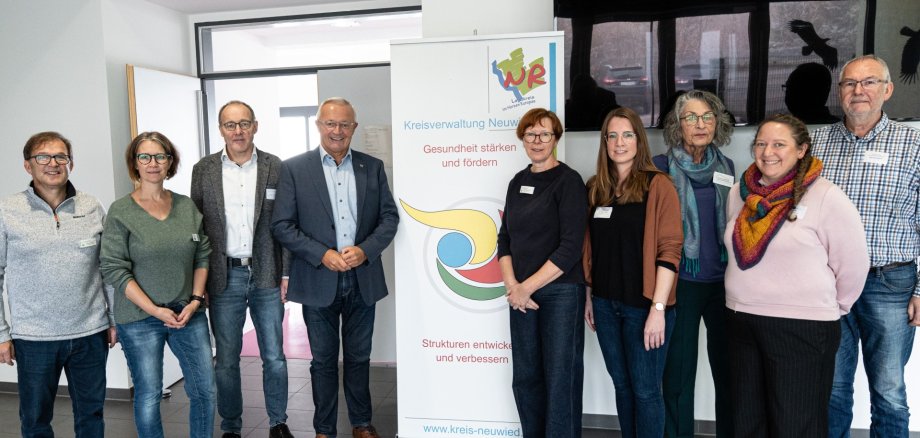 Gesundes Altern braucht Planung und Vernetzung: Landrat Achim Hallerbach appellierte beim Netzwerktreffen ‚Gesund älter werden´, innovative Wohn- und Betreuungsprojekte im Landkreis Neuwied zu unterstützen. Foto: Julia Hinz / Kreisverwaltung Neuwied