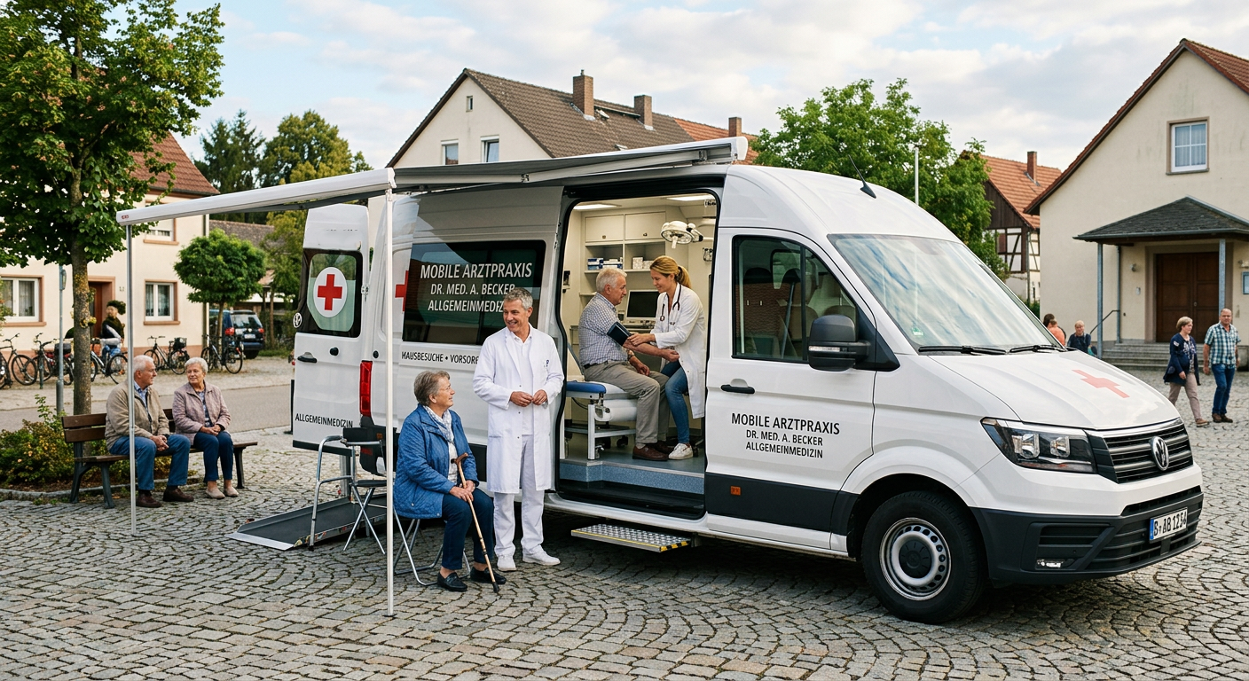KV RLP schickt Mobile Arztpraxis nach Steimel