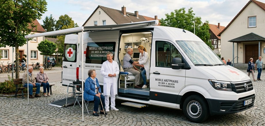 KV RLP schickt Mobile Arztpraxis nach Steimel