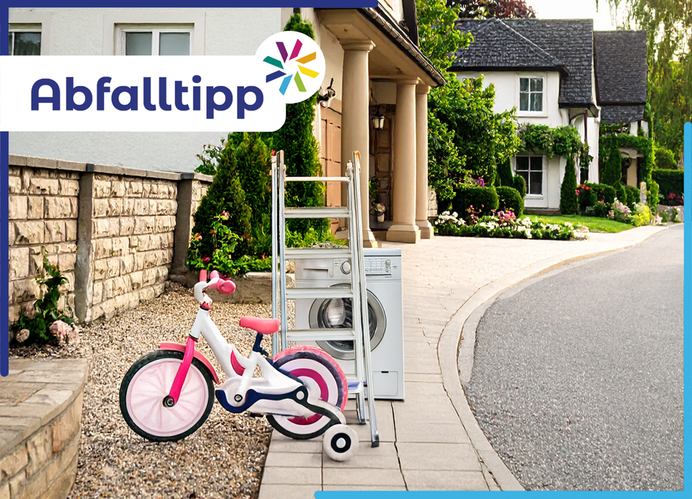 Foto: Abfalltipp Elektro- und Metallschrott. Teile des Bildmaterials wurden mit Hilfe eines KI-Tools erstellt.