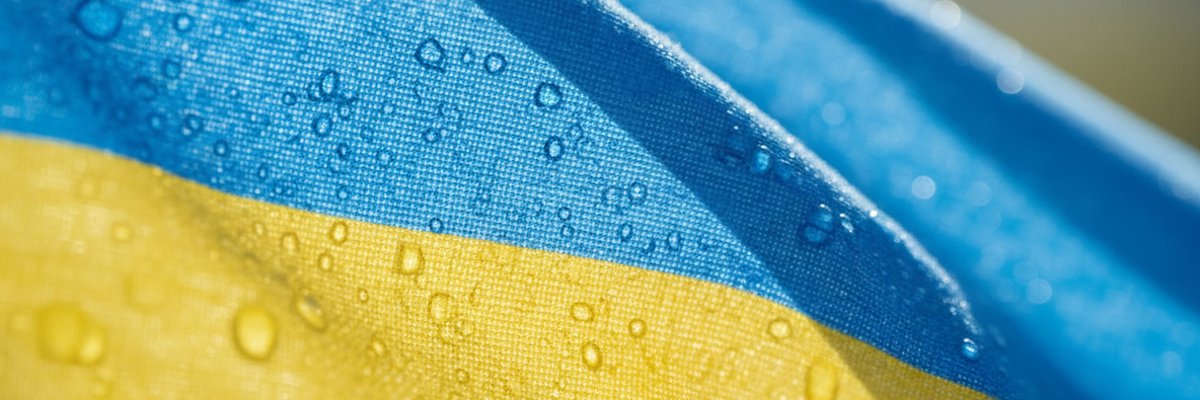 Ukrainische Flagge