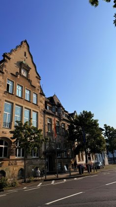 Kreisverwaltung Neuwied Gebäude Haupteingang