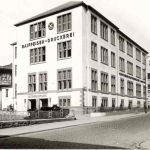 1936: Die Raiffeisendruckerei in Heddesdorf.