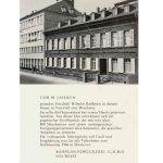 1938: Bürogebäude der Raiffeisendruckerei.