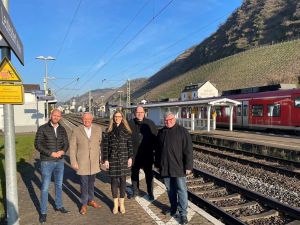 Foto (von links nach rechts):  Florian Gieseler, Achim Hallerbach, Britta Remahne, Thorsten Müller und Michael Mahlert.