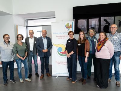 Gesundes Altern braucht Planung und Vernetzung: Landrat Achim Hallerbach appellierte beim Netzwerktreffen ‚Gesund älter werden´, innovative Wohn- und Betreuungsprojekte im Landkreis Neuwied zu unterstützen. Foto: Julia Hinz / Kreisverwaltung Neuwied