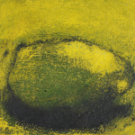 Handabura Mircea / Koblenz / Korn / Gesso, Bims, Dispersionsfarbe, Kohle, Malpappe / 24 x 30 cm / 250,- €