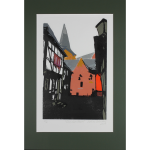 Odenthal Sabine / Rheinbreitbach / Rheinbreitbach Druck 5/6 / Linolschnitt 36 x 48,5 cm / 250,- €