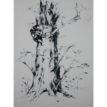 Wollinsky Adelheid / Wassenach / Bassenheimer Baumallee II / Acryl auf Leinwand / 60 x 80 cm / 420,- €