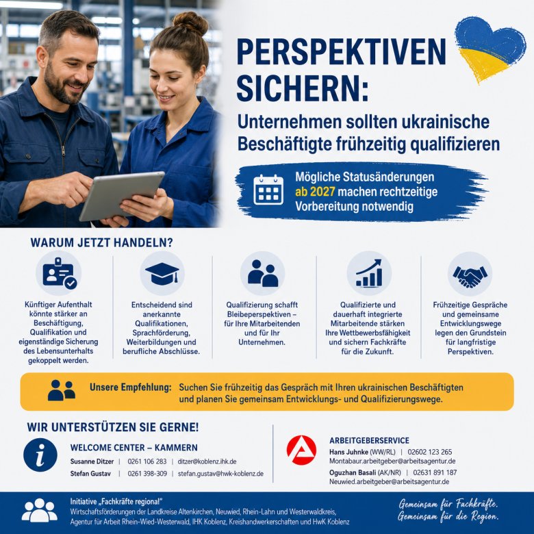 Informationstexte für Arbeitgeber - Ukraine