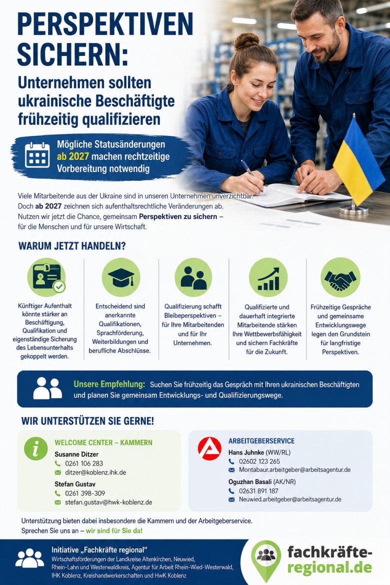 Informationstexte für Arbeitgeber - Ukraine