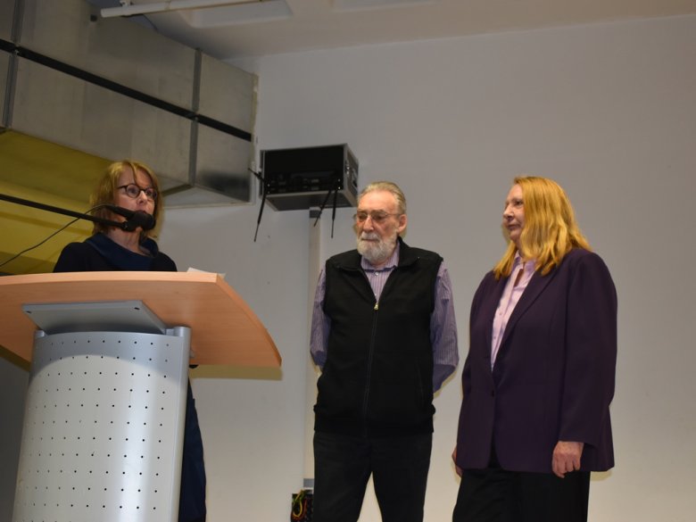 Foto v.l.: Birgit Bayer, Herbert Klein, Marion Klein.