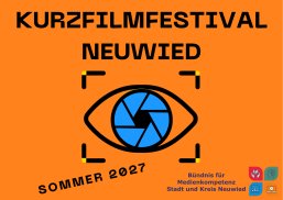 Orange Blue Brutalist Film Festival Poster - Kurzfilmfestival Orange Blue Brutalist Film Festival Poster - Kurzfilmfestival